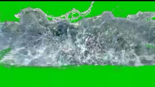 Green screen flood Green screen tsunami HD fx effect with sound [upl. by Jamaal]