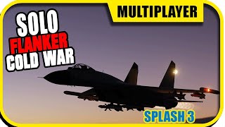 DCS World Flanker Solo on Contention PvP fox1 splash3  Multiplayer [upl. by Lema]