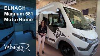 Camper Elnagh Magnum 581 MotorHome su ducato 2300cc cambio automatico  ValsesiaCamper [upl. by Adlare]