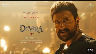 Devara part 1 movie TrailerReaction RoNee gallery [upl. by Atived]