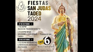 En vivo Misa solemne San Judas Tadeo [upl. by Flower915]