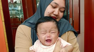 Crying Baby Ear Piercing Sad Baby Viral [upl. by Ettennig]