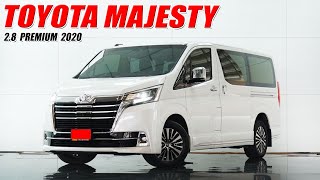 รีวิว TOYOTA MAJESTY 28 PREMIUM ปี 2020 โตโยต้า มาเจสตี้ รถมือสอง วิ่งน้อย รถสวยมาก [upl. by Dagmar]