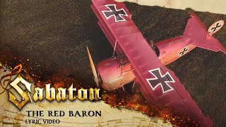 SABATON  The Red Baron Official Lyric Video [upl. by Snevets]