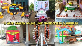 11 Arak Arakan Paling Unik Takbir Keliling Mondokerto Guntur 2024 [upl. by Anderegg469]