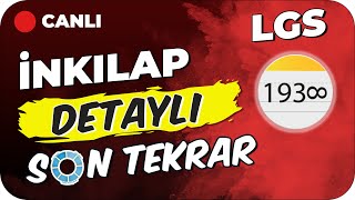 LGS İnkılap Detaylı SON TEKRAR 🔍LGS2024 [upl. by Solange]