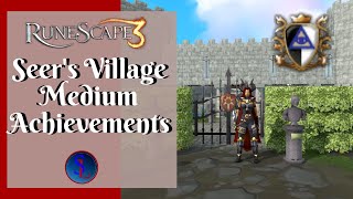 RS3 Ironman Friendly Medium Seers Village Achievement Guide Updated 2021 [upl. by Wendelin]