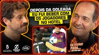 O QUE NINGUÉM SABE DO PÓS JOGO SANTOS E BARCELONA NO MUNDIAL  Cortes do Duda [upl. by Bocoj]