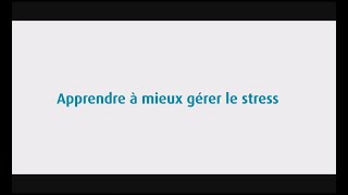 Conférence  Apprendre à mieux gérer le stress [upl. by Day970]