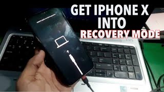 How to Enter Recovery Mode on iPhone X [upl. by Semela]