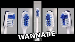 Spice Girls  Wannabe on 5 Electric Toothbrushes [upl. by Hannahsohs]