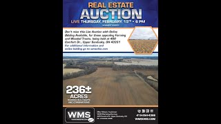 236 Acre Real Estate Auction  Wyandot County Ohio  WMSOhio Ohio Land For Sale Auction [upl. by Vincentia150]