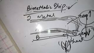 9th Unit 7  BIMETALLIC STRIP THERMOMETER Class 9NBF [upl. by Una]