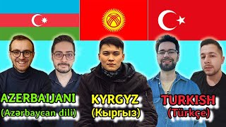 Can Turkish Speakers Understand Kyrgyz [upl. by Hagerman]