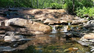 Babbling brook gentle stream sounds for sleep and relaxation [upl. by Theis617]