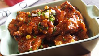 How to cook JUICY Sweet amp Sour Pork Ribs  No deepfrying [upl. by Franckot]