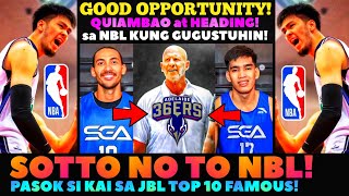 BIG CHANCE KAY KQ at HEADING sa Ex TEAM ni KAI SOTTO sa NBL Kai PUMASOK SA TOP10 [upl. by Ardnekal]