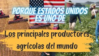 Por qué Estados Unidos es uno de los principales productores agrícolas del mundo [upl. by Limay362]