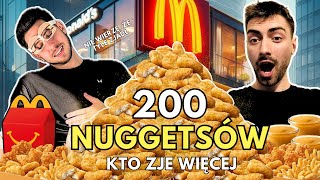 KTO ZJE WIĘCEJ NUGGETSÓW  WYGRYWA [upl. by Cordelie950]