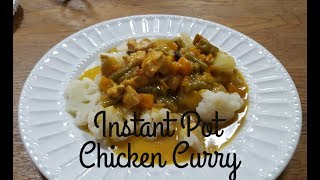 Instant Pot Sweet Potato Chicken Curry  Chicken Curry Instant Pot Recipe  Whole 30 [upl. by Noral67]