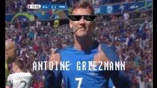 2eme but FRANCE  ALLEMAGNE ANTOINE GRIEZMANN EURO 2016 [upl. by Jobina425]