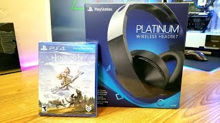 Playstation Platinum Wireless Headset Unboxing Setup and Mic Test [upl. by Uthrop553]