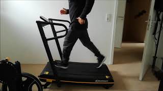 Treadmill Test RunSmart Woodway Assault Air Runner [upl. by Manouch]