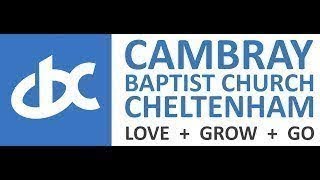 Cambray Baptist Church Morning Service 24th December 2023 [upl. by Ferde99]