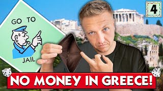 I Played Monopoly Travel Edition In Real Life  Greece with No Money  Episode 4 [upl. by Aidne74]