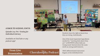 Episode 219 Individual Literacy Assessment [upl. by Aiva333]