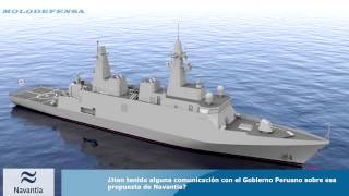 El representante de Navantia nos explica sobre la Fragata F538 para la MGP [upl. by Sparrow]