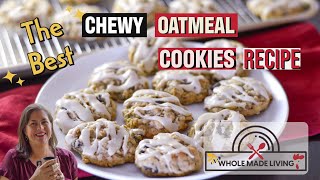 The Best Chewy Oatmeal Cookies Recipe So Easy cookies foodvideo [upl. by Eicrad]