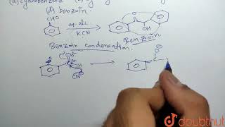 Benzaldehyde on refluxing with aqueous alc KCN produce  CLASS 12  ALDEHYDES KETONES AND CAR [upl. by Cristine551]