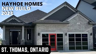 St Thomas Ontario  New Build Orchard Park by Hayhoe  Single Family Detached amp Freehold Townhomes [upl. by Enneyehs]