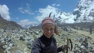 Salkantay trail  self guided hiking trip Peru 2017 [upl. by Klenk]