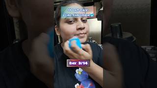 day 3 Ice on face for 14 days challenge ytshorts ice skincare [upl. by Alhsa]