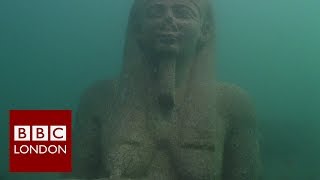 Sunken Egyptian treasures on show at the British Museum [upl. by Cyprus799]