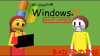 Windows XP End of Support BAD ENDING [upl. by Ichabod254]