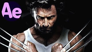 Wolverine Claws  Logan  X Men  Healing Effect  X Man After Effects Tutorial [upl. by Noella159]