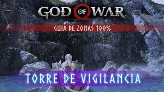 God of War Guia de Zonas 100  Torre de vigilancia [upl. by Olegnaed]