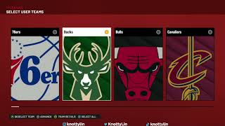 HOW TO SET UP MYLEAGUE MYCAREER IN NBA 2K22 [upl. by Lias982]