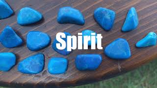 Blue Howlite ATTUNEMENT Spiritual Energy Generator DEEPER MEDITATIONS Healing Gemstone [upl. by Oigufer]