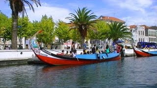 Aveiro Portugal passeio a Ria HD [upl. by Hollinger]