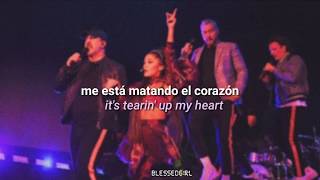 ariana grande feat nsync  tearin up my heart live sub español  inglés [upl. by Gualtiero]