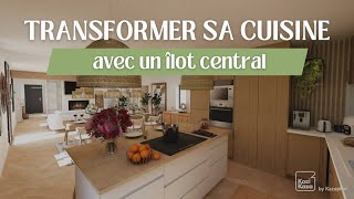 Comment transformer sa cuisine avec un îlot central [upl. by Leahplar]