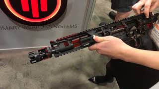 SHOT Show 2018 Primary Weapons Systems Long Stroke Piston [upl. by Amary]