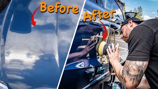 Polishing Tips amp Tricks From A Professional Car Detailer [upl. by Aitercul]