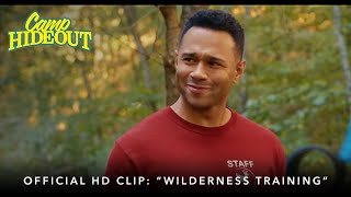 CAMP HIDEOUT  Official HD Clip  quotWilderness Trainingquot  Starring Corbin Bleu [upl. by Charleen]