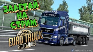 СТРИМ ETS 2   ИГРАЮ НА МЫШКЕ  TruckersMP №1 [upl. by Fanechka139]