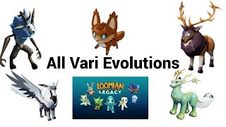 How to get all of the Vari evolutions in Loomian Legacy [upl. by Yeznil832]